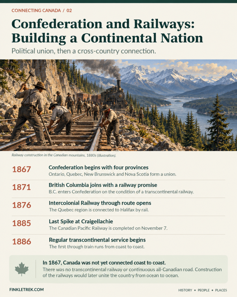 Canada Before Confederation: Historic Rivers, Roads and Canals